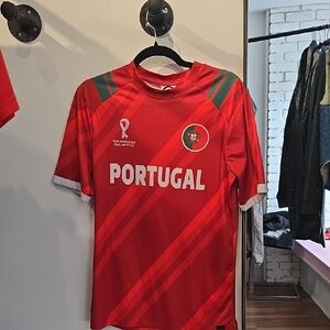 Portugal National Team Red Jersey